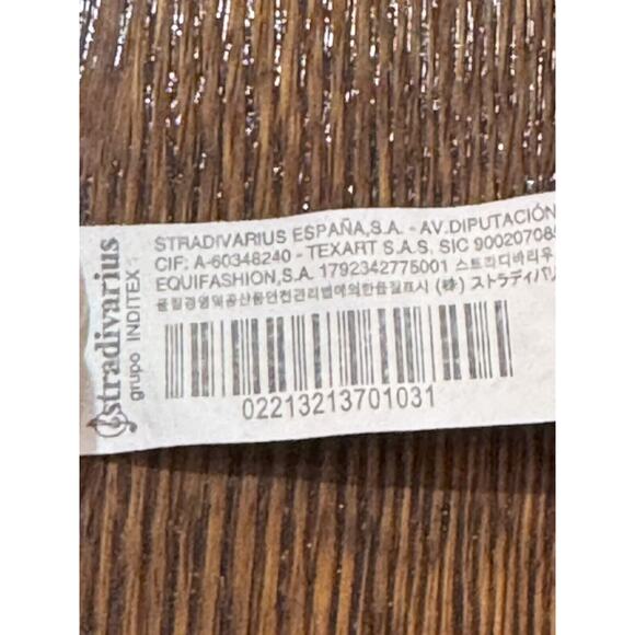 Patchwork Denim Cropped patchwork Sleeveless Halter Top Size Women’s Medium - Picture 10 of 11